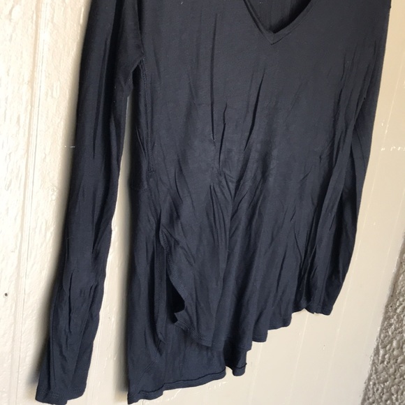 Madewell long sleeve black top - Picture 2 of 9